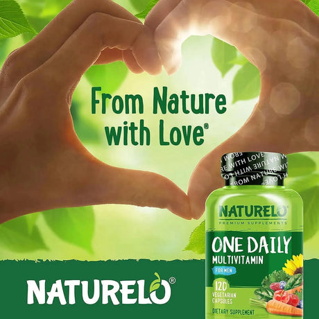 NATURELO - Naturelo One Daily Multivitamin for Men 120 Capsulas - The Red Vitamin MX - Suplementos Alimenticios - {{ shop.shopifyCountryName }}