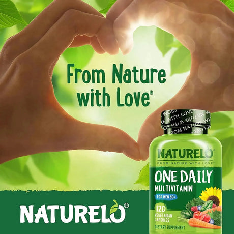 NATURELO - Naturelo One Daily Multivitamin for Men 50+ 120 Capsulas - The Red Vitamin MX - Suplementos Alimenticios - {{ shop.shopifyCountryName }}