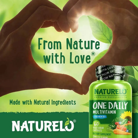 NATURELO - Naturelo One Daily Multivitamin for Men 50+ 60 Capsulas - The Red Vitamin MX - Suplementos Alimenticios - {{ shop.shopifyCountryName }}