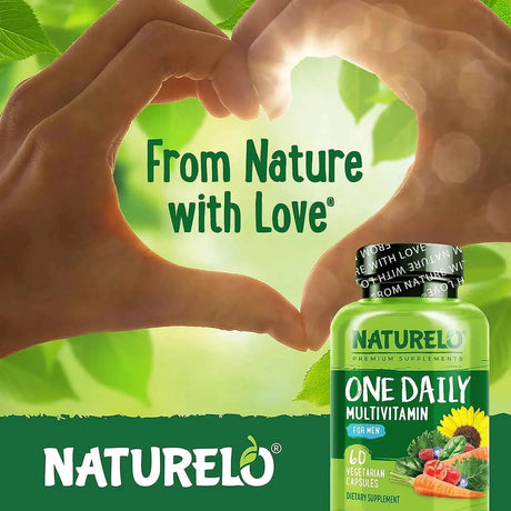 NATURELO - Naturelo One Daily Multivitamin for Men 60 Capsulas - The Red Vitamin MX - Suplementos Alimenticios - {{ shop.shopifyCountryName }}