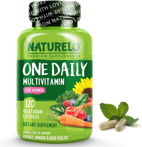 NATURELO - Naturelo One Daily Multivitamin for Women 120 Capsulas - The Red Vitamin MX - Suplementos Alimenticios - {{ shop.shopifyCountryName }}