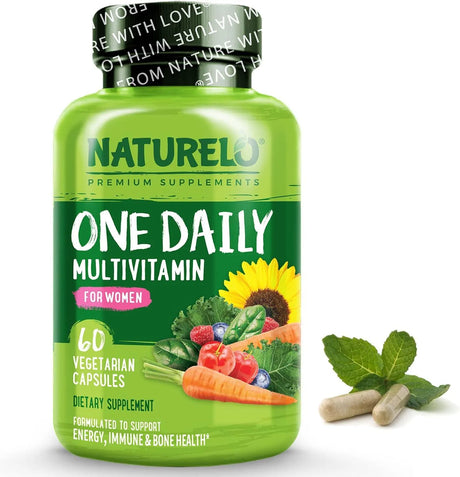 NATURELO - Naturelo One Daily Multivitamin for Women 60 Capsulas - The Red Vitamin MX - Suplementos Alimenticios - {{ shop.shopifyCountryName }}