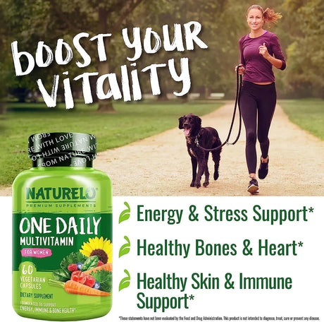NATURELO - Naturelo One Daily Multivitamin for Women 60 Capsulas - The Red Vitamin MX - Suplementos Alimenticios - {{ shop.shopifyCountryName }}