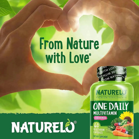 NATURELO - Naturelo One Daily Multivitamin for Women 60 Capsulas - The Red Vitamin MX - Suplementos Alimenticios - {{ shop.shopifyCountryName }}