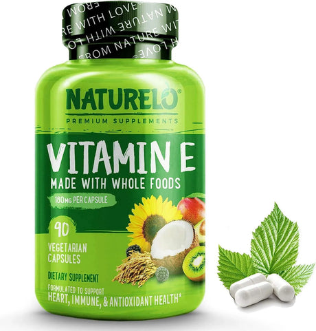 NATURELO - NATURELO Vitamin E 180Mg. 90 Capsulas - The Red Vitamin MX - Suplementos Alimenticios - {{ shop.shopifyCountryName }}