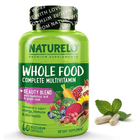 NATURELO - Naturelo Whole Food Multivitamin Beauty Blend 60 Capsulas - The Red Vitamin MX - Suplementos Alimenticios - {{ shop.shopifyCountryName }}