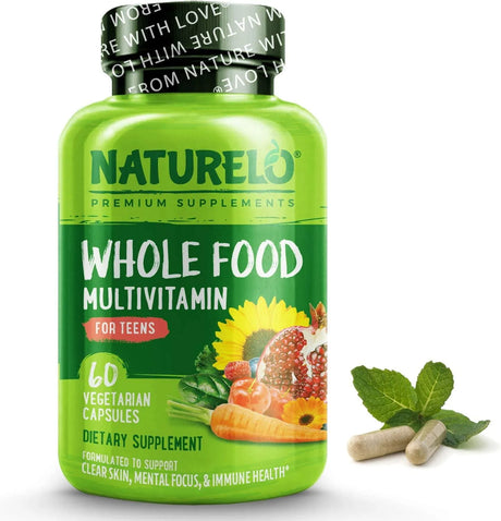 NATURELO - Naturelo Whole Food Multivitamin for Teens 60 Capsulas - The Red Vitamin MX - Suplementos Alimenticios - {{ shop.shopifyCountryName }}