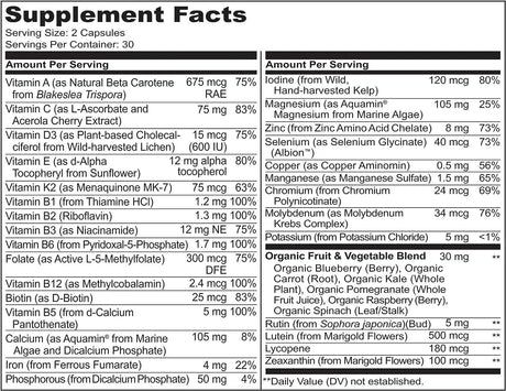 NATURELO - Naturelo Whole Food Multivitamin for Teens 60 Capsulas - The Red Vitamin MX - Suplementos Alimenticios - {{ shop.shopifyCountryName }}