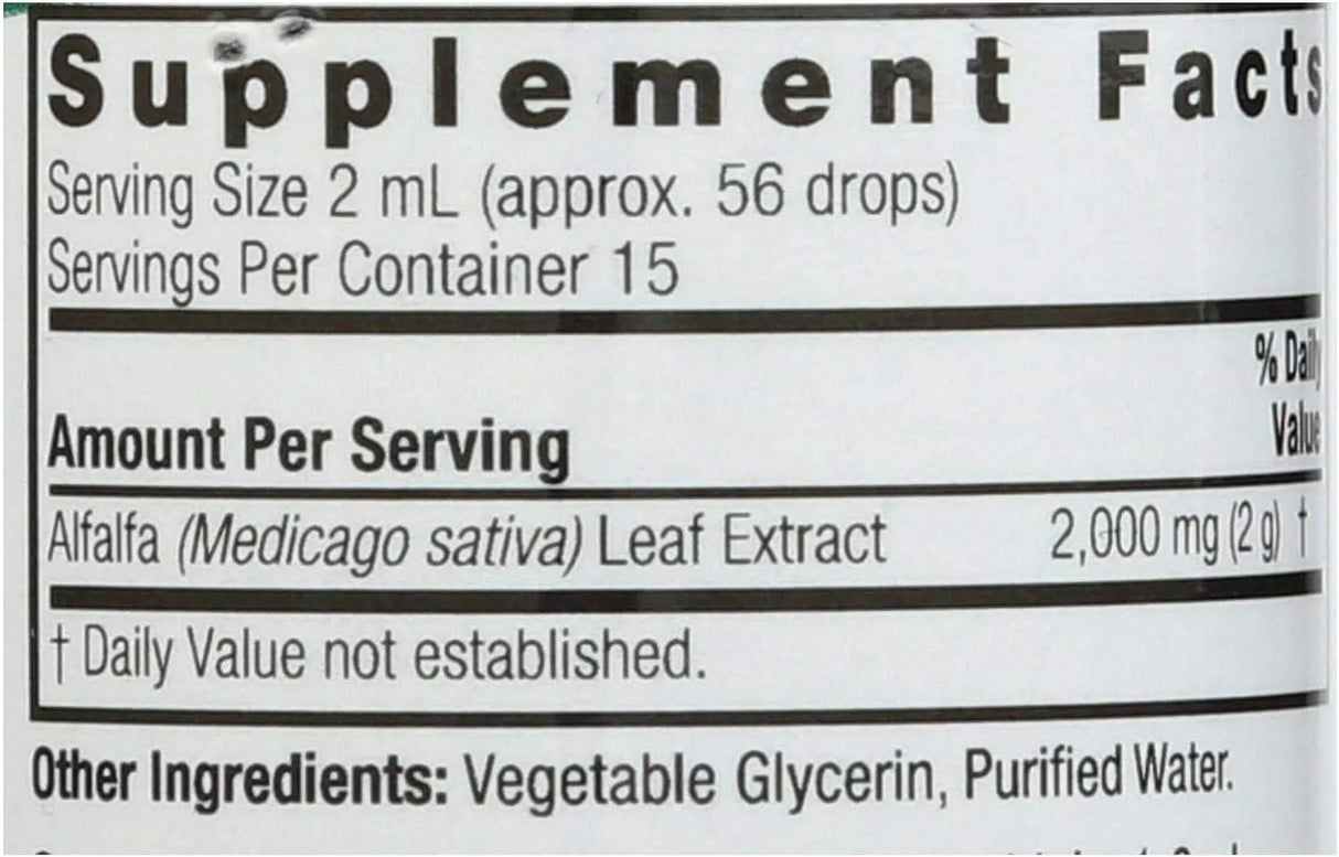 NATURE´S ANSWER - Nature's Answer Alcohol-Free Alfalfa Herb Extract 1 Fl.Oz. - The Red Vitamin MX - Suplementos Alimenticios - {{ shop.shopifyCountryName }}