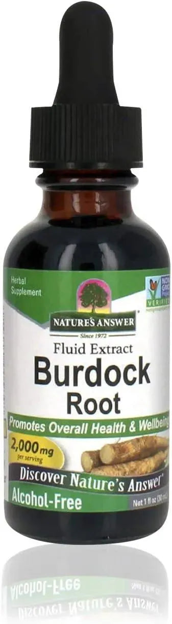 NATURE´S ANSWER - Nature's Answer Alcohol-Free Burdock Root Extract 1 Fl.Oz. - The Red Vitamin MX - Suplementos Alimenticios - {{ shop.shopifyCountryName }}