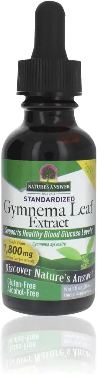 NATURE´S ANSWER - Nature's Answer Alcohol-Free Gymnema Leaf 30Ml. - The Red Vitamin MX - Suplementos Alimenticios - {{ shop.shopifyCountryName }}