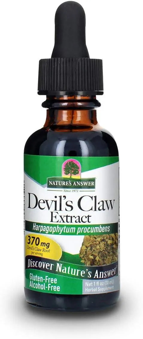 NATURE´S ANSWER - Nature's Answer Devil's Claw Root Alcohol Free Extract 30Ml. - The Red Vitamin MX - Suplementos Alimenticios - {{ shop.shopifyCountryName }}