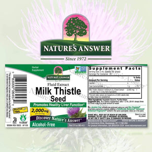 NATURE´S ANSWER - Nature's Answer Milk Thistle Extract 2000Mg. 60Ml. - The Red Vitamin MX - Suplementos Alimenticios - {{ shop.shopifyCountryName }}