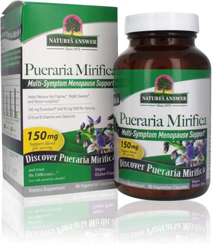 NATURE´S ANSWER - Nature's Answer Pueraria Mirifica 150Mg. 60 Capsulas - The Red Vitamin MX - Suplementos Alimenticios - {{ shop.shopifyCountryName }}