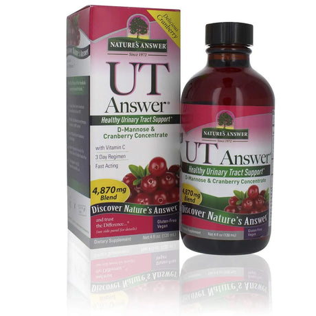 NATURE´S ANSWER - Nature's Answer UT Answer Cranberry 120Ml. - The Red Vitamin MX - Suplementos Alimenticios - {{ shop.shopifyCountryName }}