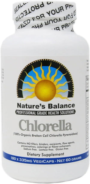 NATURE´S BALANCE - Nature's Balance Premium Grade Chlorella 180 Capsulas - The Red Vitamin MX - Suplementos Alimenticios - {{ shop.shopifyCountryName }}