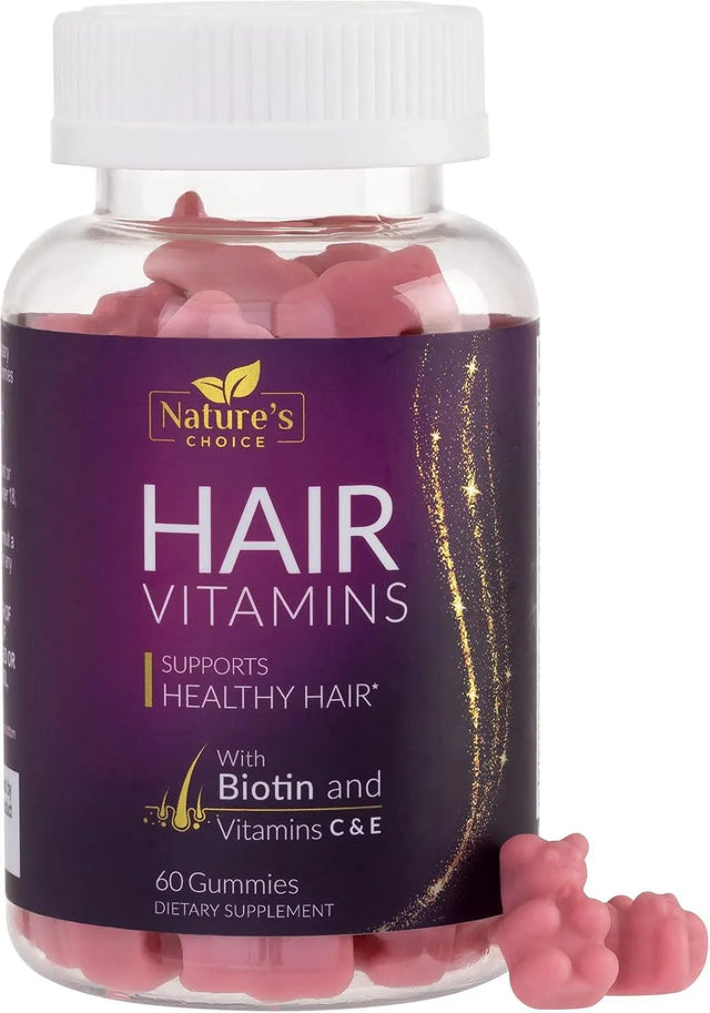 NATURES CHOICE - Nature's Choice Hair Vitamins Gummies with Biotin 60 Gomitas - The Red Vitamin MX - Suplementos Alimenticios - {{ shop.shopifyCountryName }}