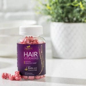 NATURES CHOICE - Nature's Choice Hair Vitamins Gummies with Biotin 60 Gomitas - The Red Vitamin MX - Suplementos Alimenticios - {{ shop.shopifyCountryName }}