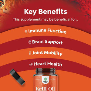 NATURES CRAFT - Nature's Craft Antarctic Krill Oil 1000Mg. 120 Capsulas Blandas - The Red Vitamin MX - Suplementos Alimenticios - {{ shop.shopifyCountryName }}