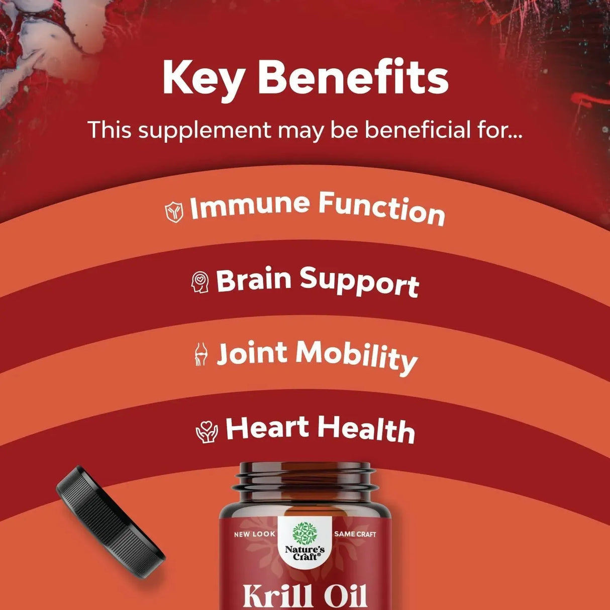 NATURES CRAFT - Nature's Craft Antarctic Krill Oil 500Mg. Capsulas Blandas - The Red Vitamin MX - Suplementos Alimenticios - {{ shop.shopifyCountryName }}