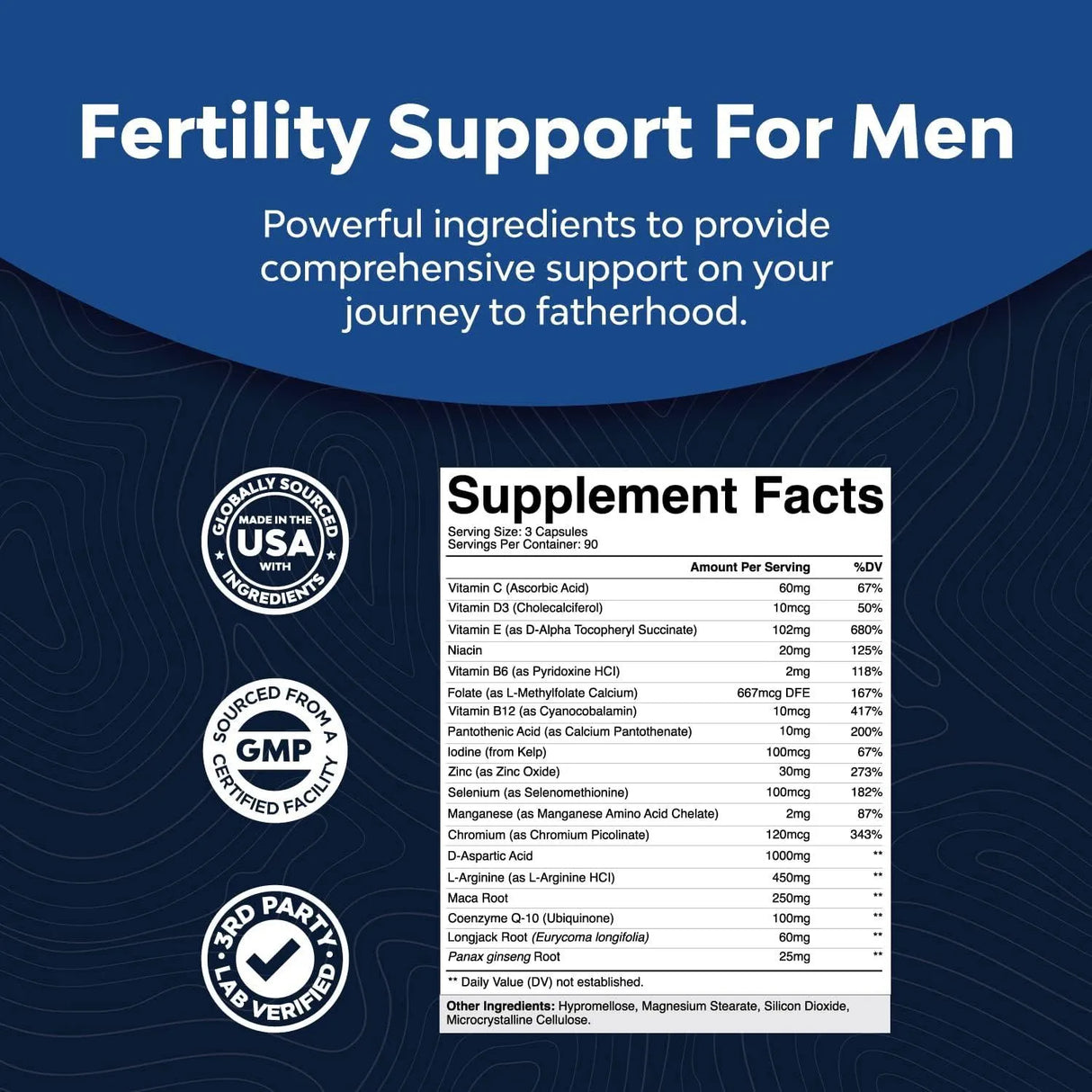 NATURES CRAFT - Nature's Craft Male Fertility Support - The Red Vitamin MX - Suplementos Alimenticios - {{ shop.shopifyCountryName }}