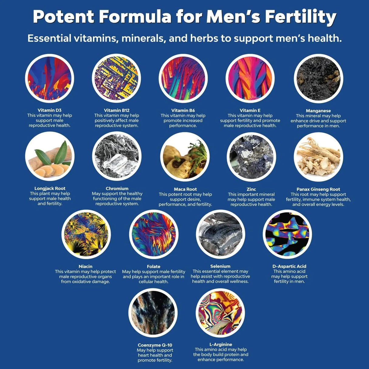 NATURES CRAFT - Nature's Craft Male Fertility Support - The Red Vitamin MX - Suplementos Alimenticios - {{ shop.shopifyCountryName }}