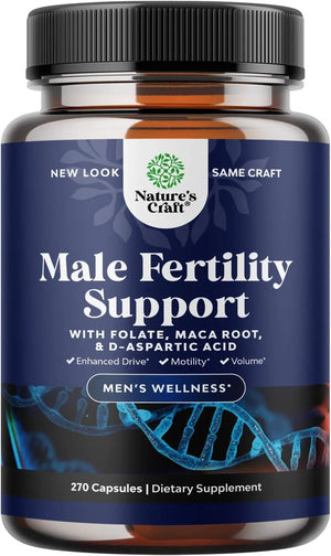 NATURES CRAFT - Nature's Craft Male Fertility Support - The Red Vitamin MX - Suplementos Alimenticios - {{ shop.shopifyCountryName }}