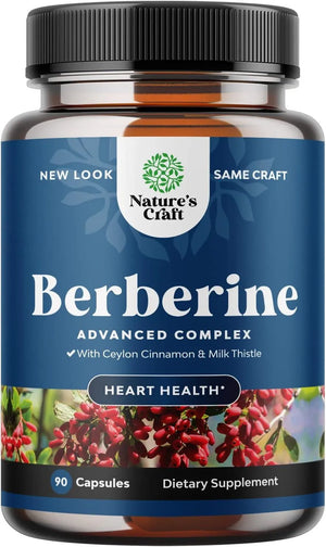 NATURES CRAFT - Natures Craft Balancing Berberine Plus 1200Mg. 90 Capsulas - The Red Vitamin MX - Suplementos Alimenticios - {{ shop.shopifyCountryName }}