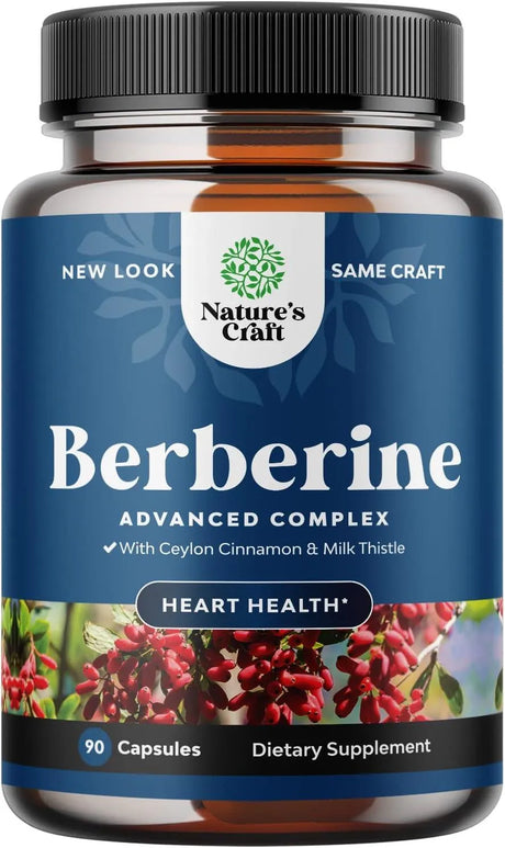 NATURES CRAFT - Natures Craft Balancing Berberine Plus 1200Mg. 90 Capsulas - The Red Vitamin MX - Suplementos Alimenticios - {{ shop.shopifyCountryName }}