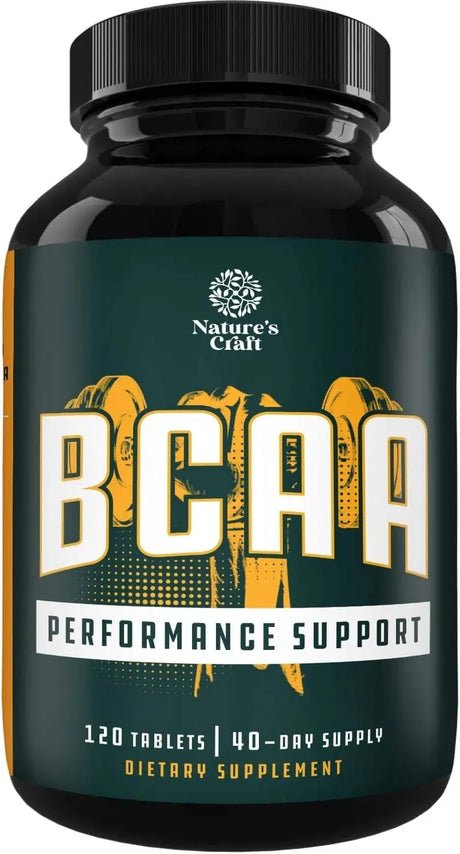 NATURES CRAFT - Natures Craft Branch Chain Amino Acids 120 Tabletas - The Red Vitamin MX - Suplementos Alimenticios - {{ shop.shopifyCountryName }}