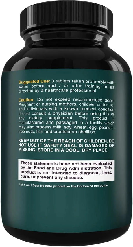 NATURES CRAFT - Natures Craft Branch Chain Amino Acids 120 Tabletas - The Red Vitamin MX - Suplementos Alimenticios - {{ shop.shopifyCountryName }}