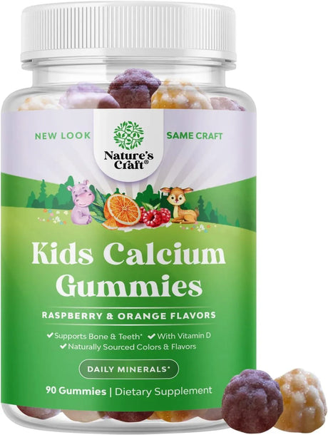 NATURES CRAFT - Natures Craft Delicious Kids Calcium Gummies 90 Gomitas - The Red Vitamin MX - Suplementos Alimenticios - {{ shop.shopifyCountryName }}