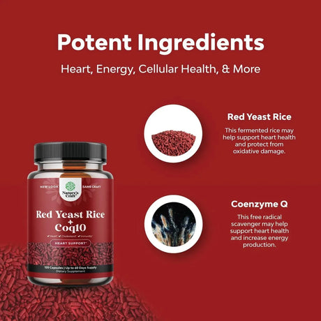 NATURES CRAFT - Natures Craft Extra Strength Red Yeast Rice Supplement 120 Capsulas - The Red Vitamin MX - Suplementos Alimenticios - {{ shop.shopifyCountryName }}