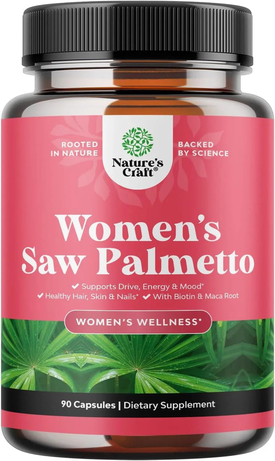 NATURES CRAFT - Natures Craft Extra Strength Saw Palmetto for Women 90 Capsulas - The Red Vitamin MX - Suplementos Alimenticios - {{ shop.shopifyCountryName }}