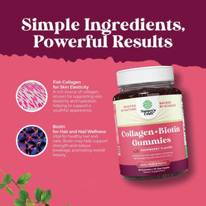 NATURES CRAFT - Natures Craft Hair Skin and Nails Gummies Biotin and Collagen 90 Gomitas - The Red Vitamin MX - Suplementos Alimenticios - {{ shop.shopifyCountryName }}