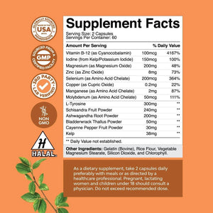 NATURES CRAFT - Natures Craft Herbal Adrenal and Thyroid Support Complex 120 Capsulas - The Red Vitamin MX - Suplementos Alimenticios - {{ shop.shopifyCountryName }}