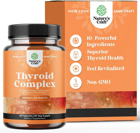 NATURES CRAFT - Natures Craft Iodine Thyroid Supplement 60 Capsulas - The Red Vitamin MX - Suplementos Alimenticios - {{ shop.shopifyCountryName }}