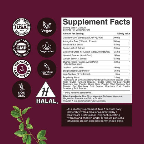 NATURES CRAFT - Natures Craft Kidney Support 120 Capsulas - The Red Vitamin MX - Suplementos Alimenticios - {{ shop.shopifyCountryName }}