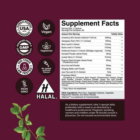 NATURES CRAFT - Natures Craft Kidney Support 60 Capsulas - The Red Vitamin MX - Suplementos Alimenticios - {{ shop.shopifyCountryName }}