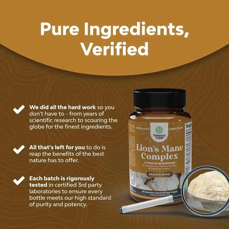 NATURES CRAFT - Natures Craft Lion's Mane Mushroom Supplement 30 Capsulas - The Red Vitamin MX - Suplementos Alimenticios - {{ shop.shopifyCountryName }}