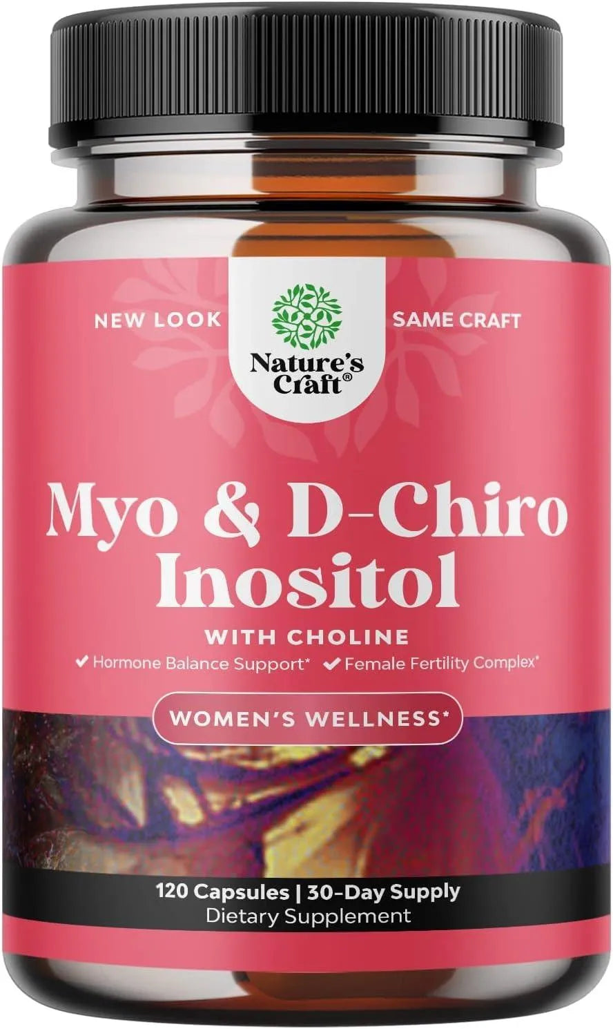 NATURES CRAFT - Natures Craft Myo-Inositol & D-Chiro Inositol 120 Capsulas - The Red Vitamin MX - Suplementos Alimenticios - {{ shop.shopifyCountryName }}