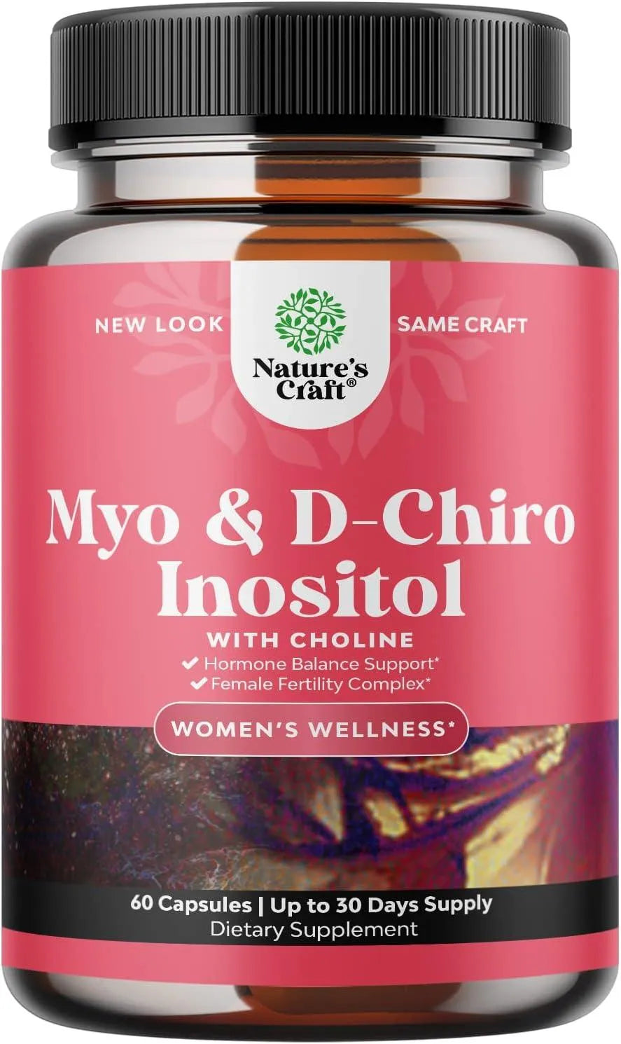 NATURES CRAFT - Natures Craft Myo-Inositol & D-Chiro Inositol 60 Capsulas - The Red Vitamin MX - Suplementos Alimenticios - {{ shop.shopifyCountryName }}