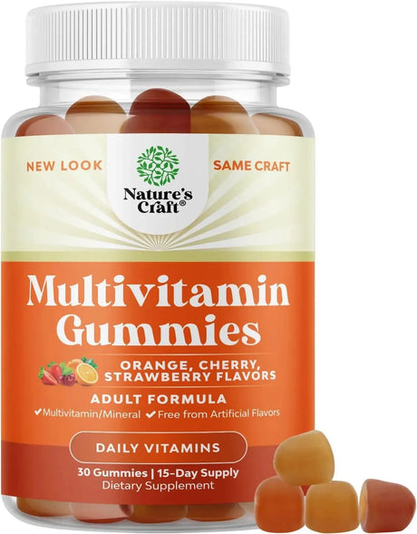 NATURES CRAFT - Natures Craft Potent Daily Multivitamin 30 Gomitas - The Red Vitamin MX - Suplementos Alimenticios - {{ shop.shopifyCountryName }}