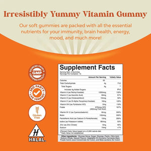 NATURES CRAFT - Natures Craft Potent Daily Multivitamin 30 Gomitas - The Red Vitamin MX - Suplementos Alimenticios - {{ shop.shopifyCountryName }}