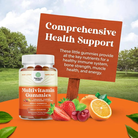 NATURES CRAFT - Natures Craft Potent Daily Multivitamin 30 Gomitas - The Red Vitamin MX - Suplementos Alimenticios - {{ shop.shopifyCountryName }}