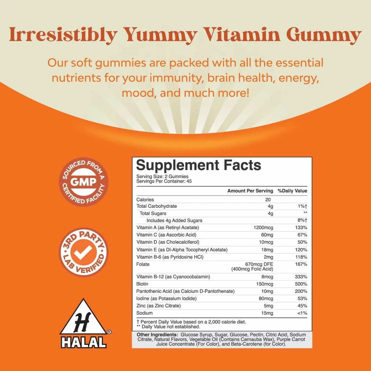 NATURES CRAFT - Natures Craft Potent Daily Multivitamin 90 Gomitas - The Red Vitamin MX - Suplementos Alimenticios - {{ shop.shopifyCountryName }}