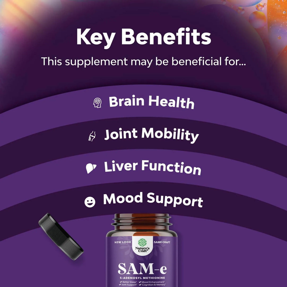 NATURES CRAFT - Natures Craft Pure SAM-E 90 Capsulas - The Red Vitamin MX - Suplementos Alimenticios - {{ shop.shopifyCountryName }}