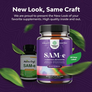 NATURES CRAFT - Natures Craft Pure SAM-E 90 Capsulas - The Red Vitamin MX - Suplementos Alimenticios - {{ shop.shopifyCountryName }}