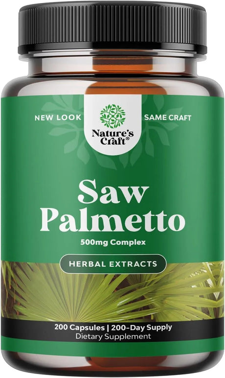 NATURES CRAFT - Natures Craft Pure Saw Palmetto Extract 200 Capsulas - The Red Vitamin MX - Suplementos Alimenticios - {{ shop.shopifyCountryName }}