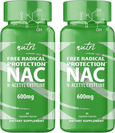 NATURE´S FUSIONS - Nature's Fusions NAC N-Acetyl Cysteine 600Mg. 120 Capsulas - The Red Vitamin MX - Suplementos Alimenticios - {{ shop.shopifyCountryName }}